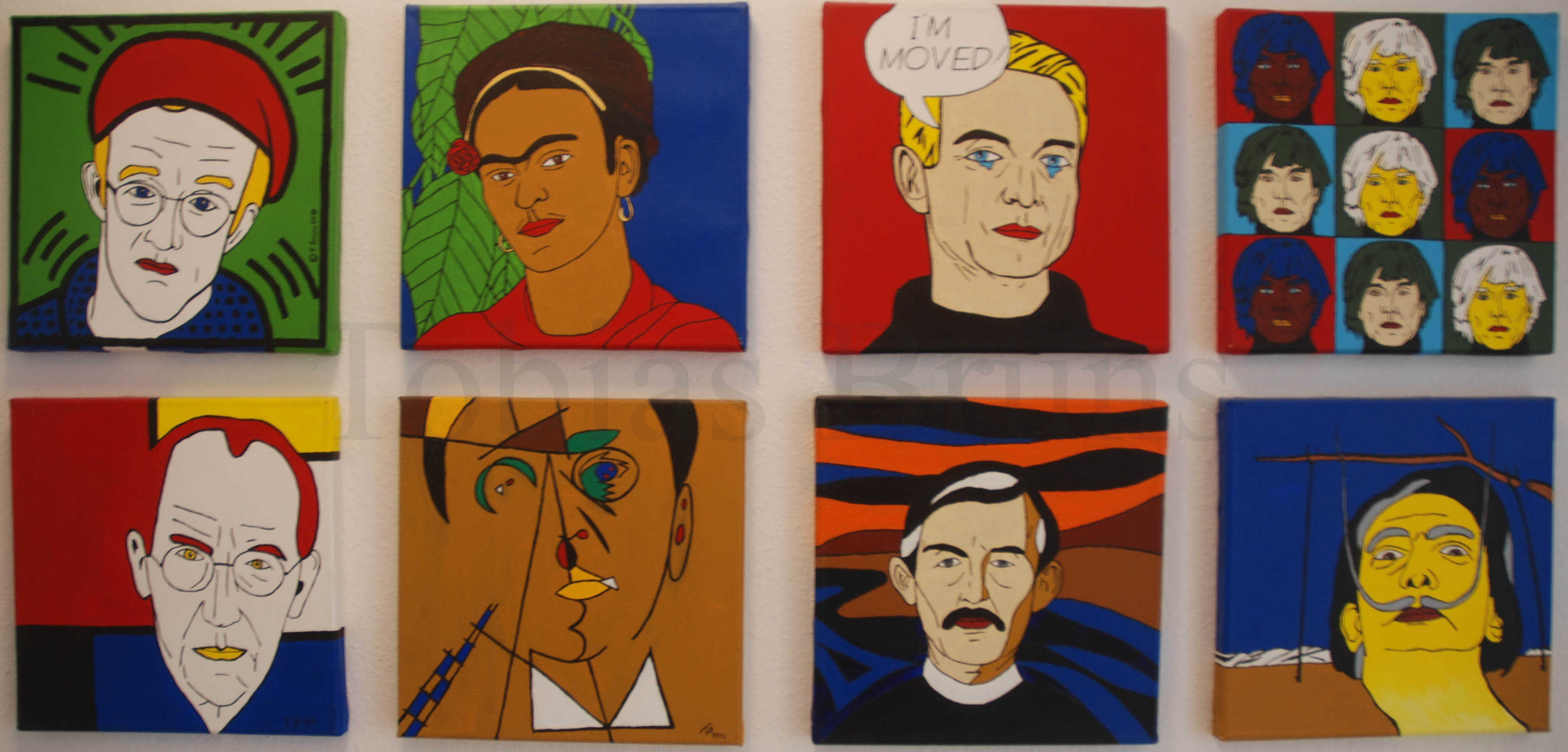 great artists hommage